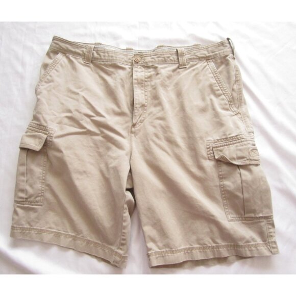 Men's Izod Cotton Cargo Shorts Sz 40 (MP366) - Picture 1 of 7